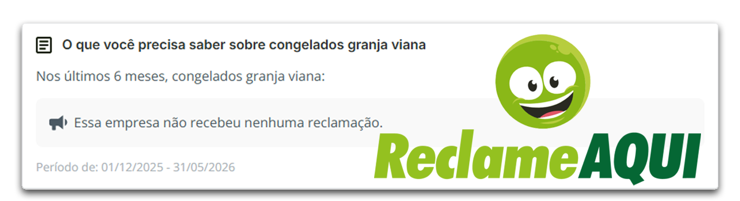 Congelados Granja Viana - Reclame aqui